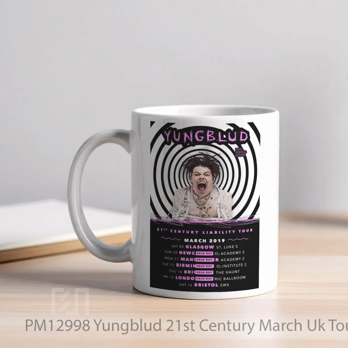 Mug Yungblud 21st Century March Uk Tour 2019 MPM12998 - All-side / Desain