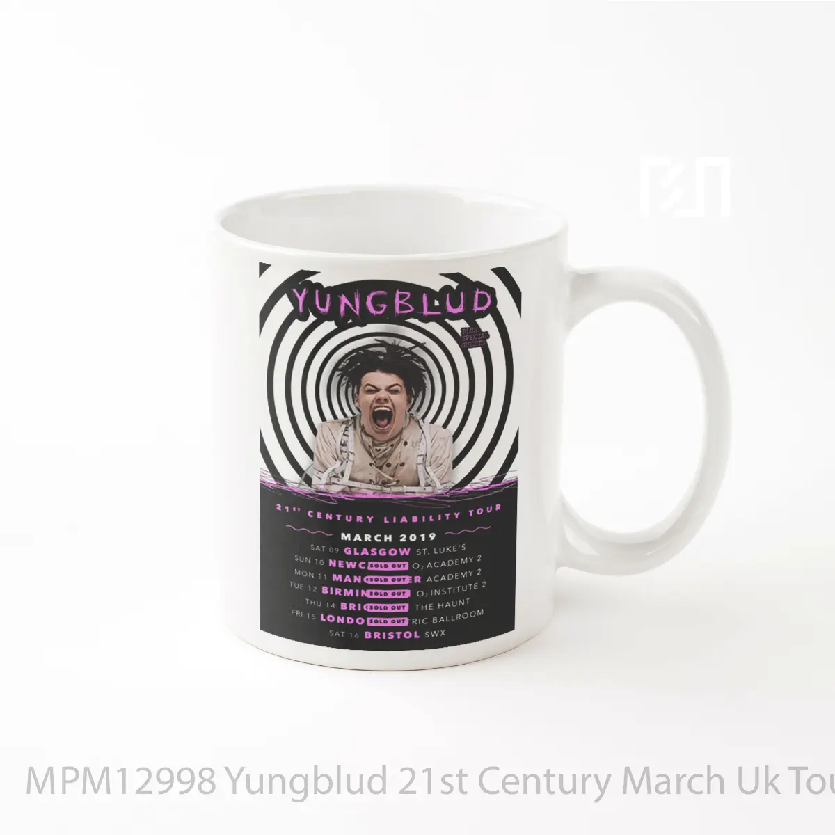 Mug Yungblud 21st Century March Uk Tour 2019 MPM12998