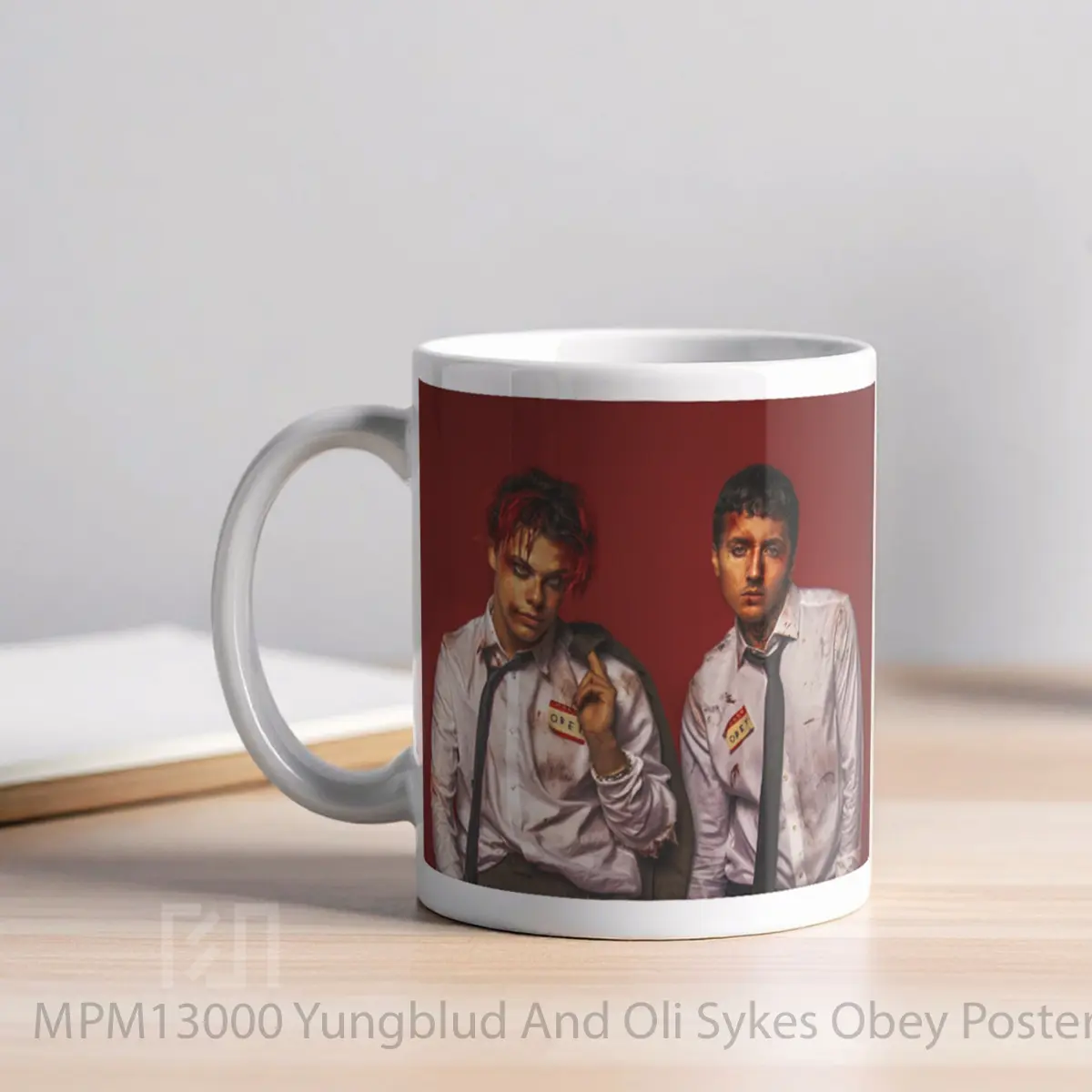 Mug Yungblud And Oli Sykes Obey MPM13000 - All-side / Desain