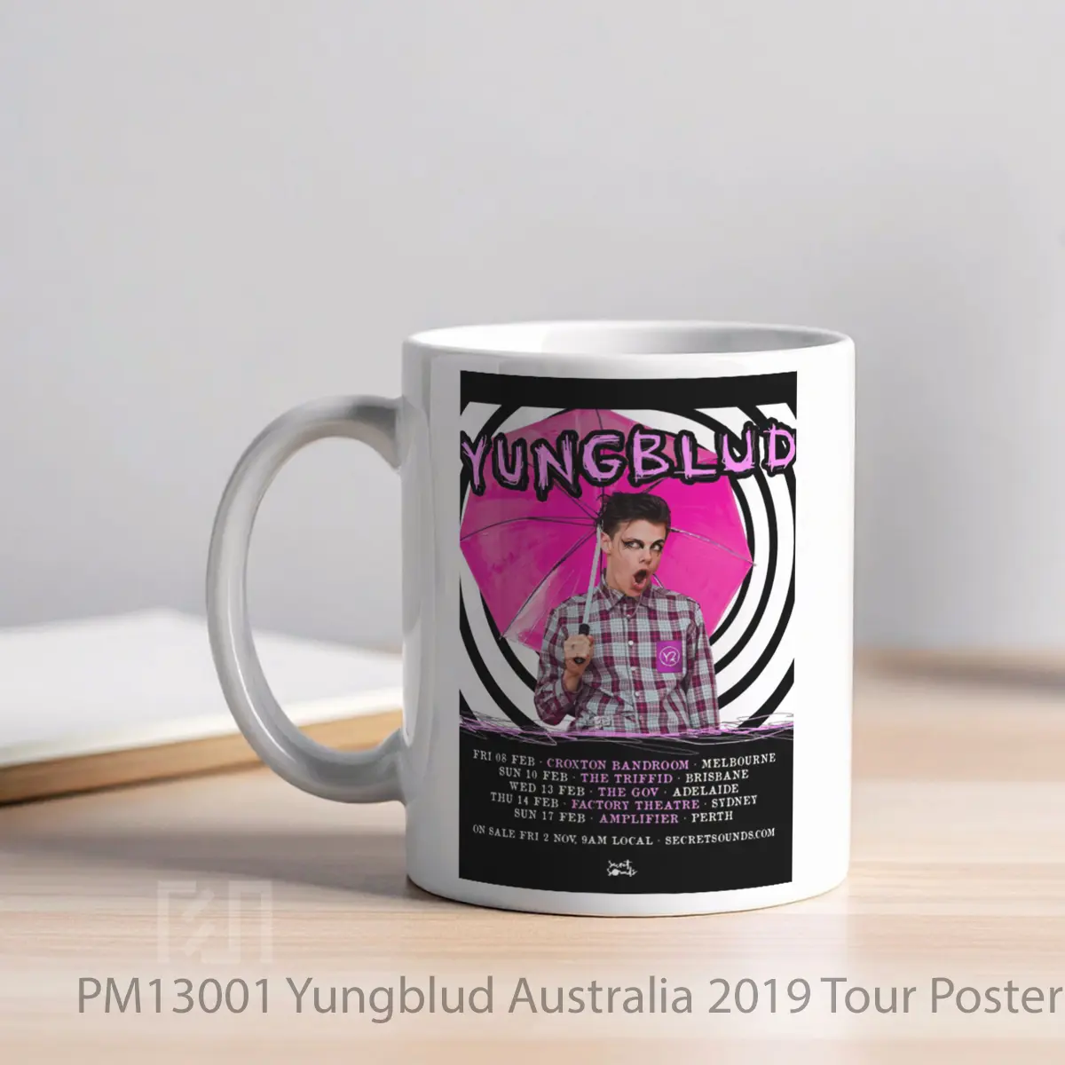 Mug Yungblud Australia 2019 Tour MPM13001 - All-side / Desain