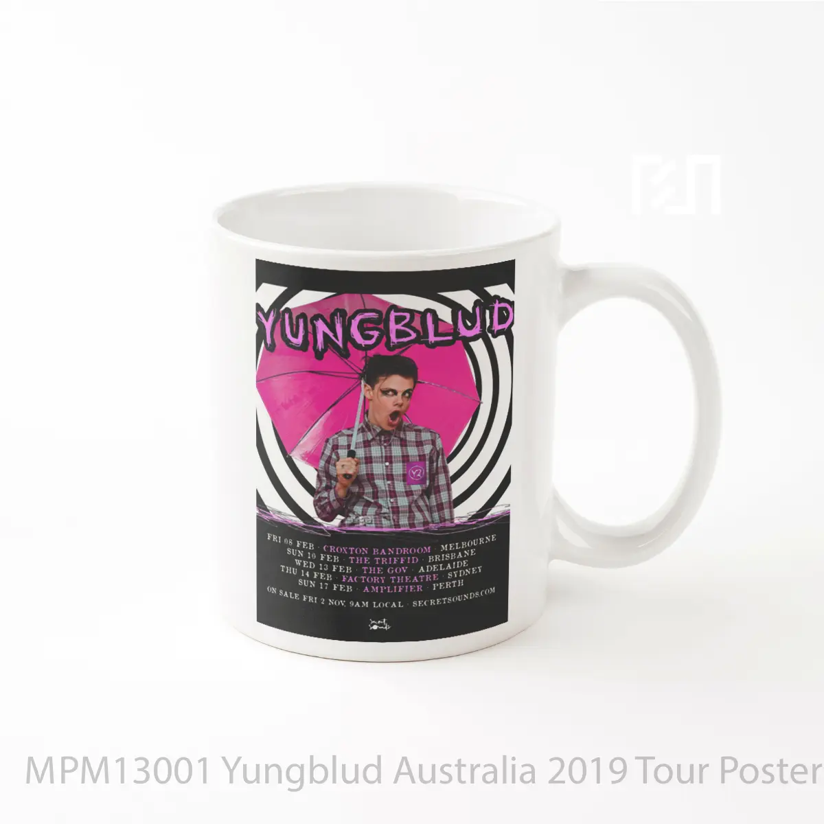 Mug Yungblud Australia 2019 Tour MPM13001