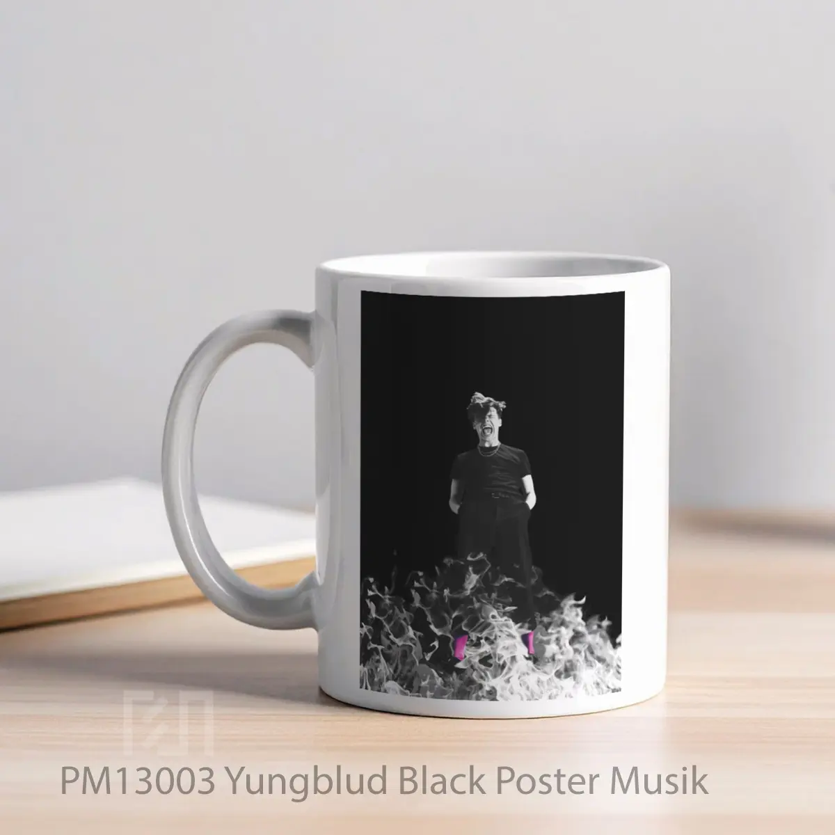 Mug Yungblud Black MPM13003 - All-side / Desain