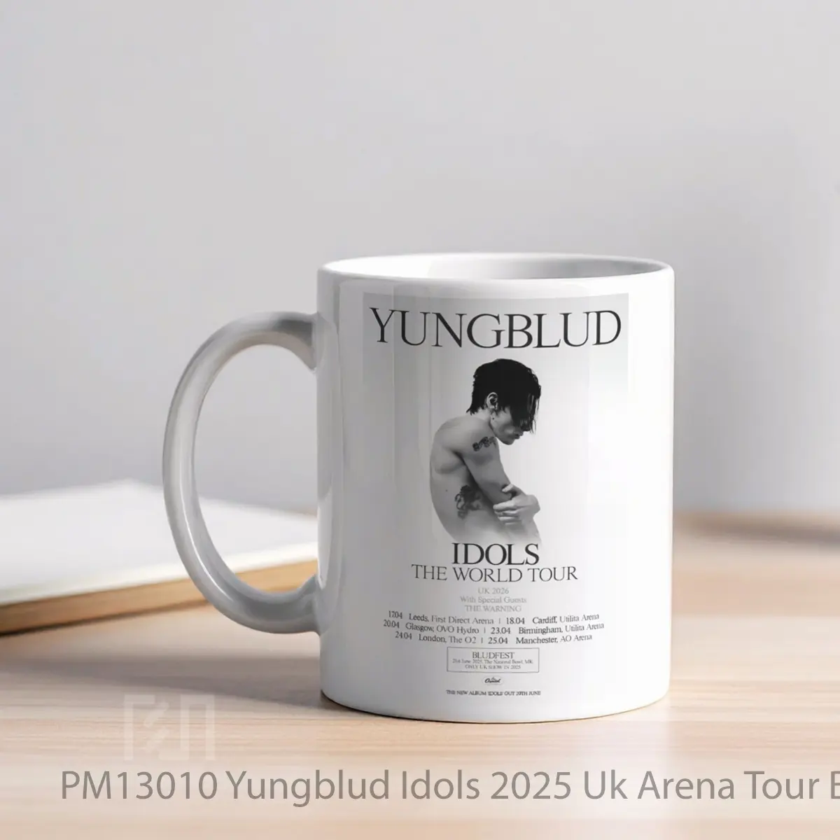 Mug Yungblud Idols 2025 Uk Arena Tour Bludfest Poste MPM13010 - All-side / Desain