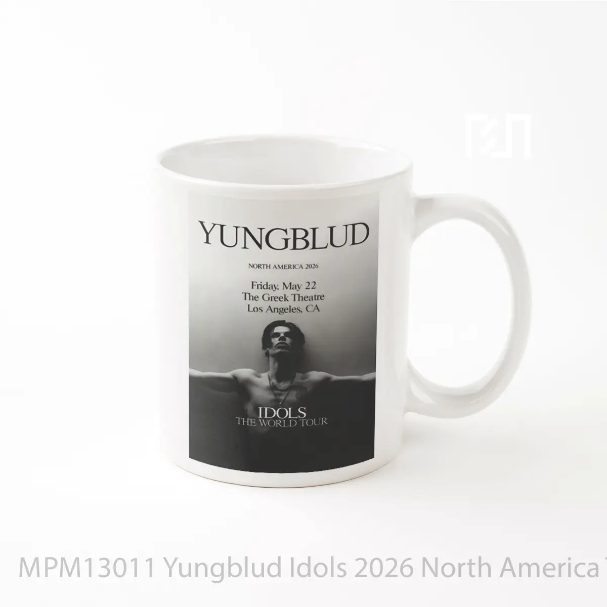 Mug Yungblud Idols 2026 North America Tour Los Angeles MPM13011