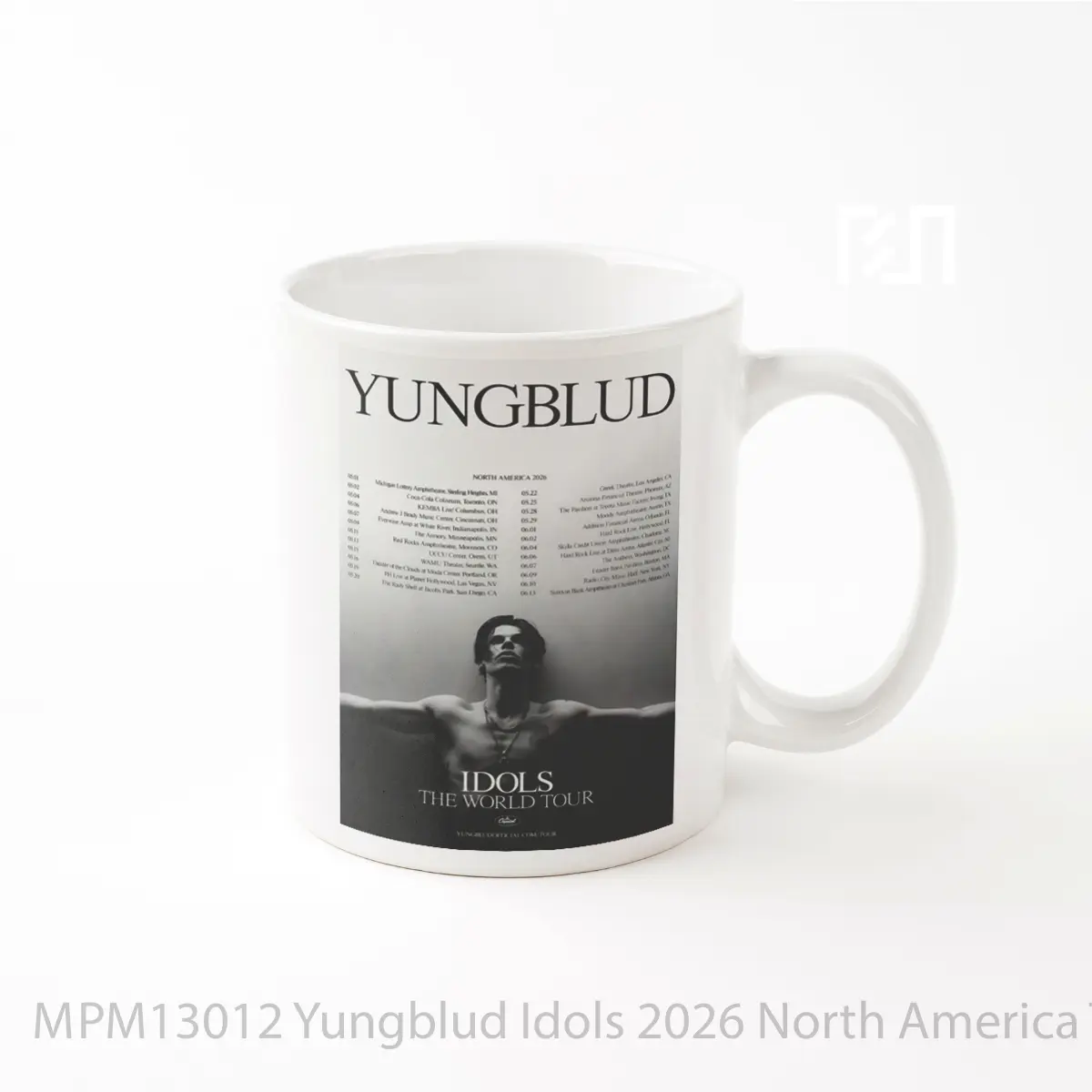 Mug Yungblud Idols 2026 North America Tour MPM13012