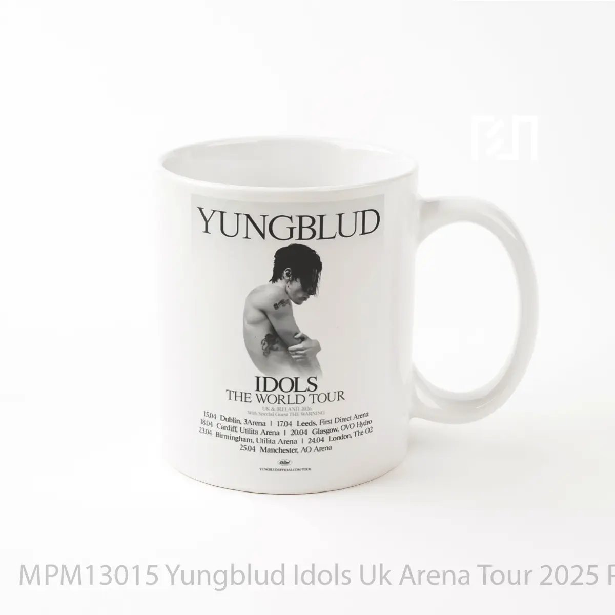 Mug Yungblud Idols Uk Arena Tour 2025 MPM13015