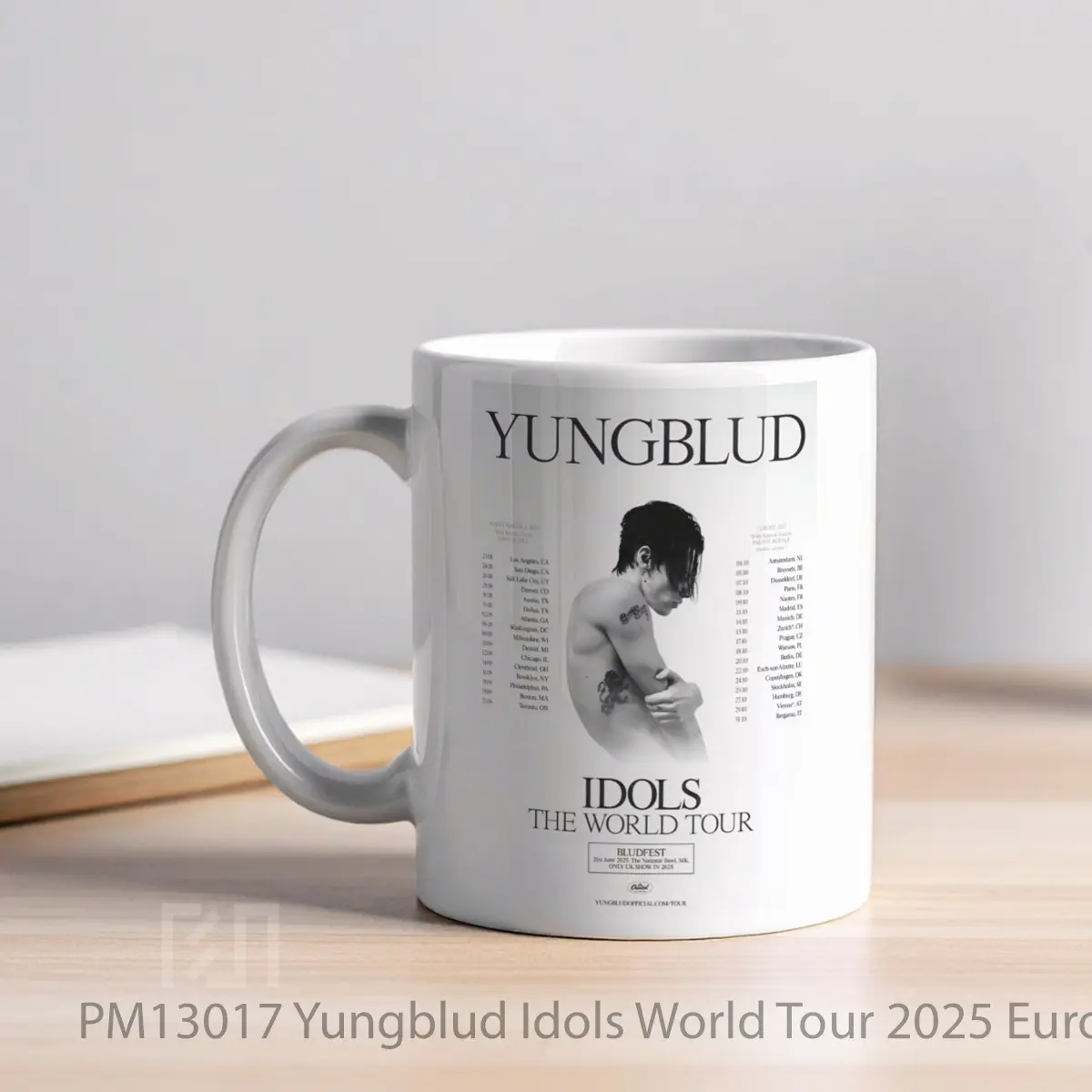 Mug Yungblud Idols World Tour 2025 Europe North America MPM13017 - All-side / Desain