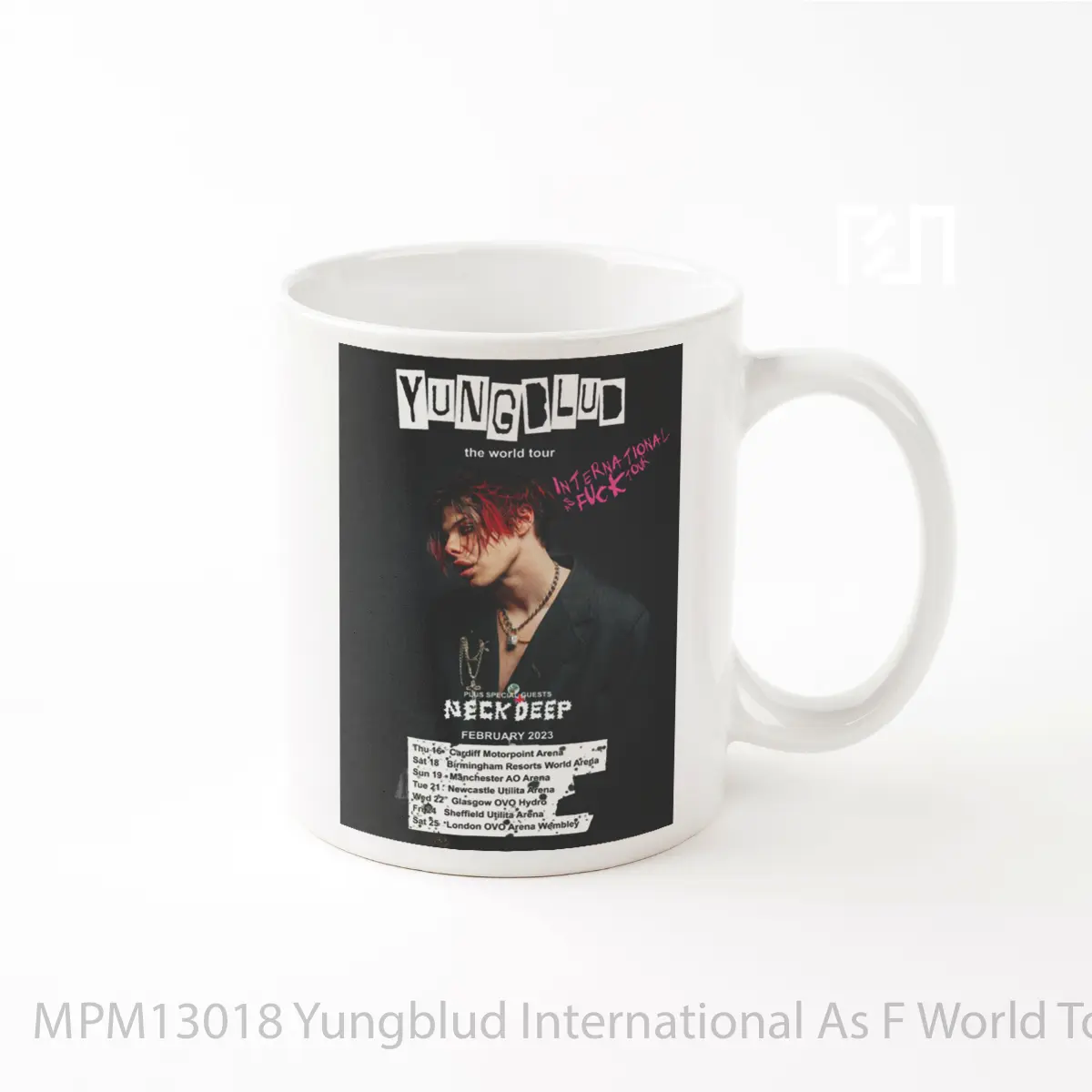 Mug Yungblud International As F World Tour 2023 1 MPM13018