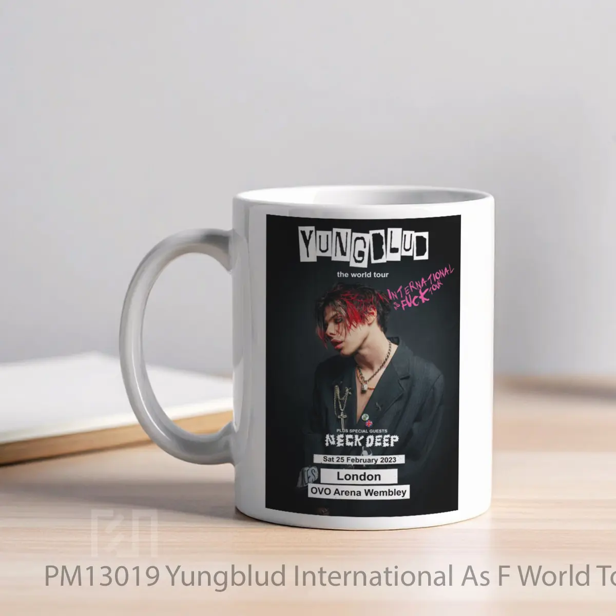 Mug Yungblud International As F World Tour 2023 A MPM13019 - All-side / Desain