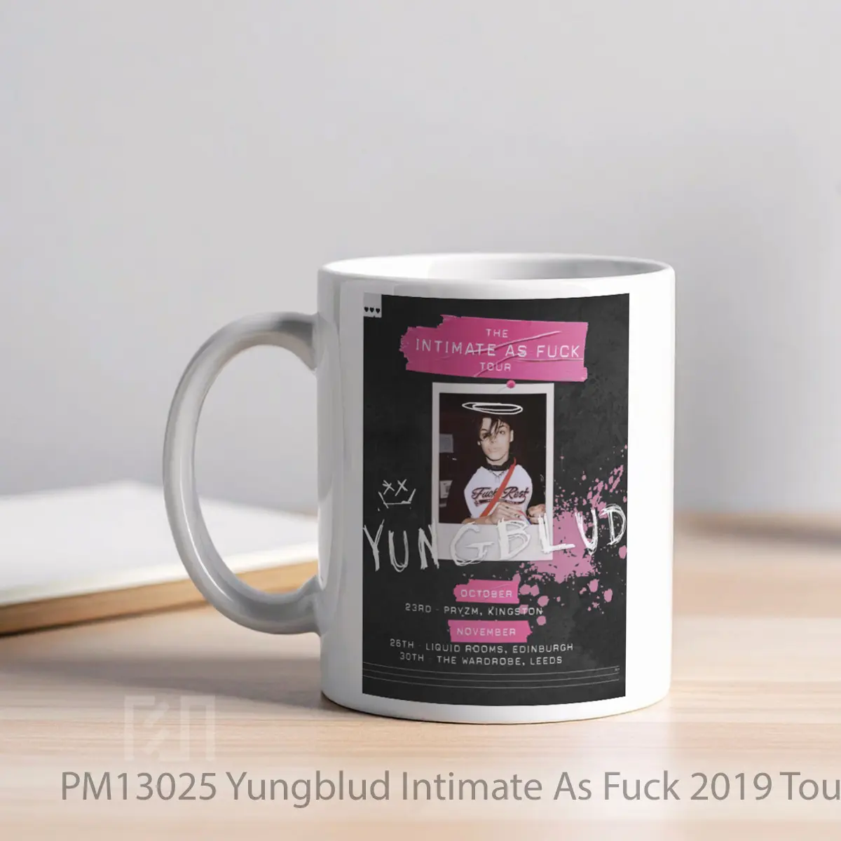 Mug Yungblud Intimate As Fuck 2019 Tour MPM13025 - All-side / Desain