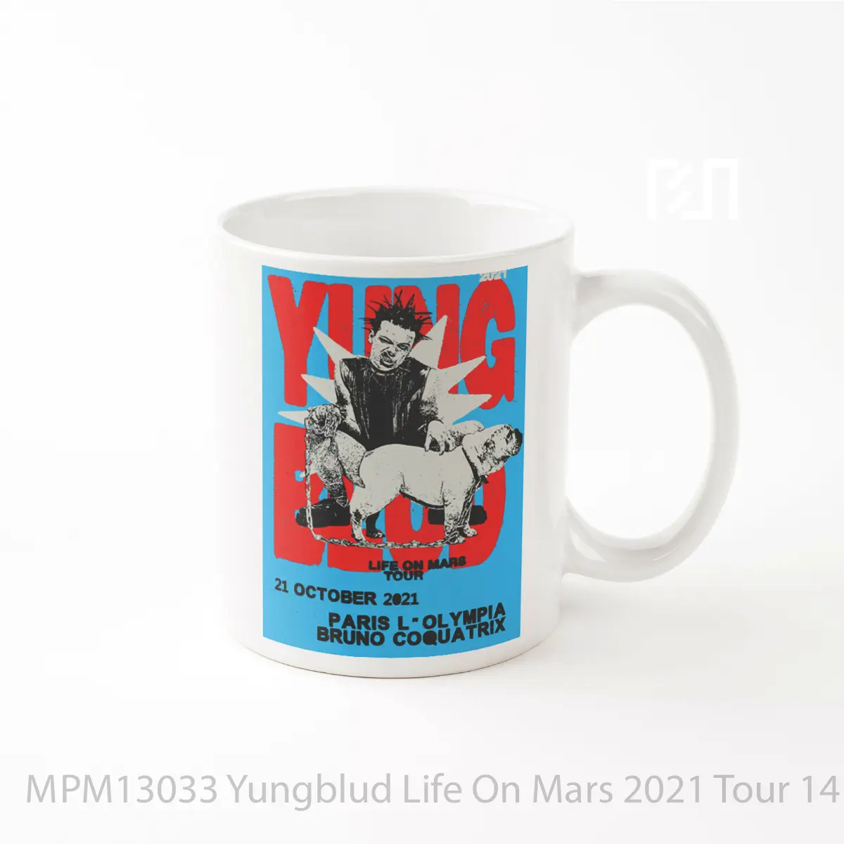 Mug Yungblud Life On Mars 2021 Tour 14 MPM13033