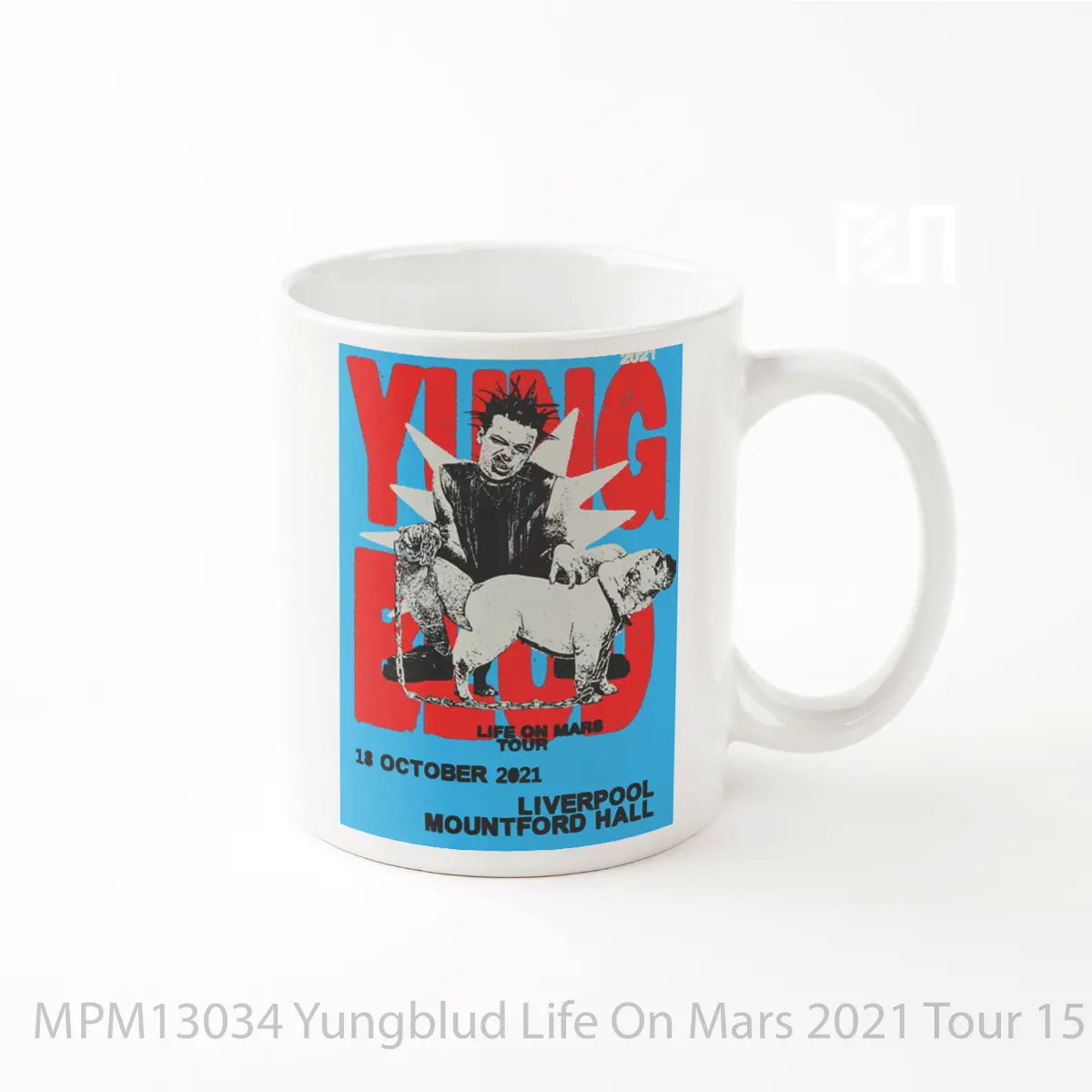 Mug Yungblud Life On Mars 2021 Tour 15 MPM13034