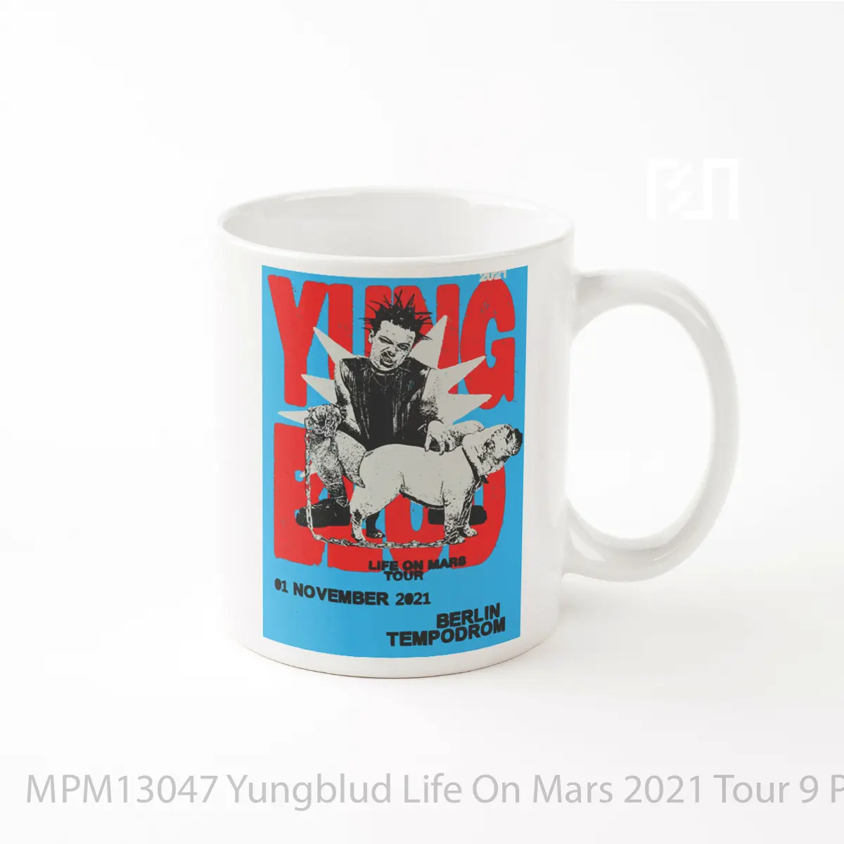 Mug Yungblud Life On Mars 2021 Tour 9 MPM13047