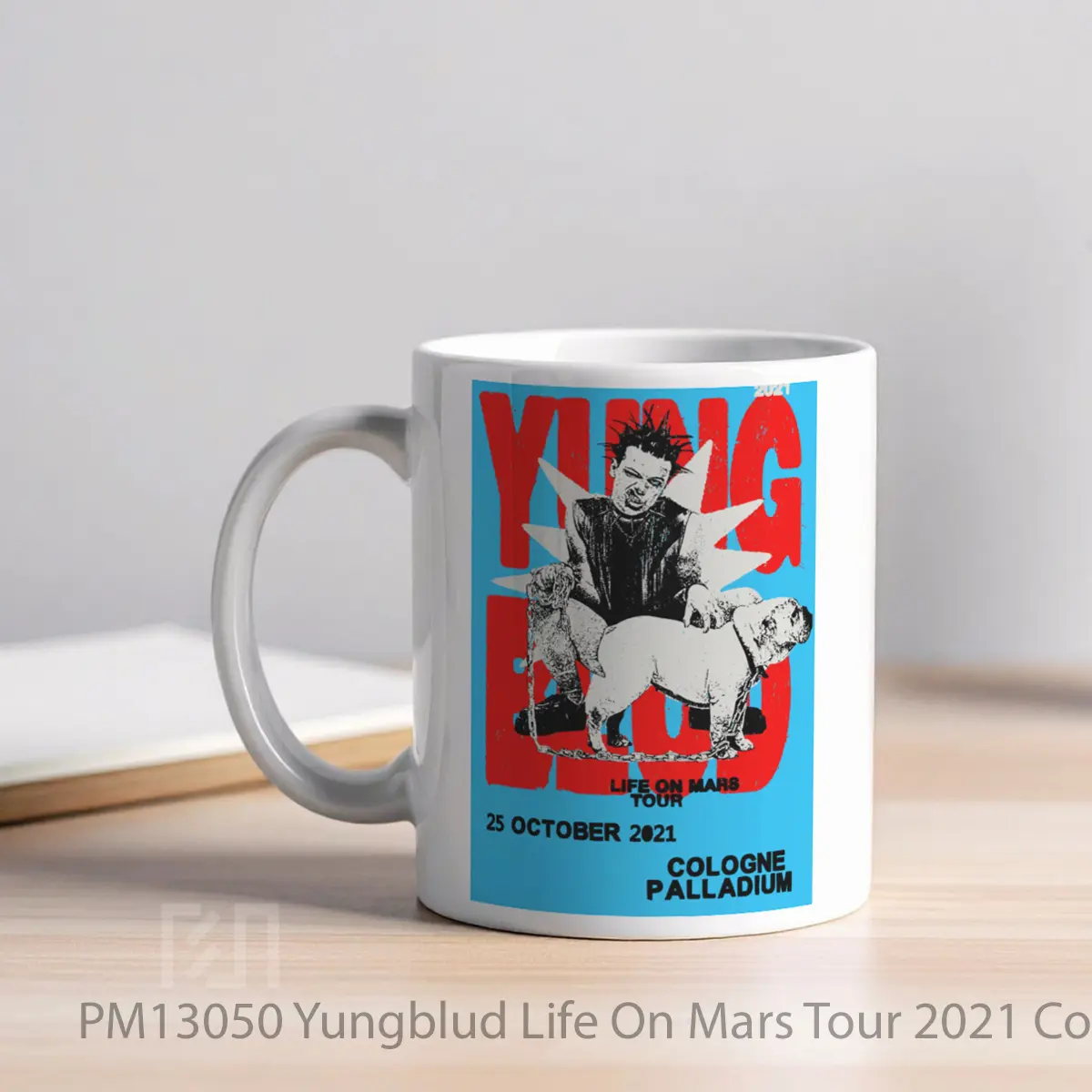 Mug Yungblud Life On Mars Tour 2021 Cologne Palladium MPM13050 - All-side / Desain