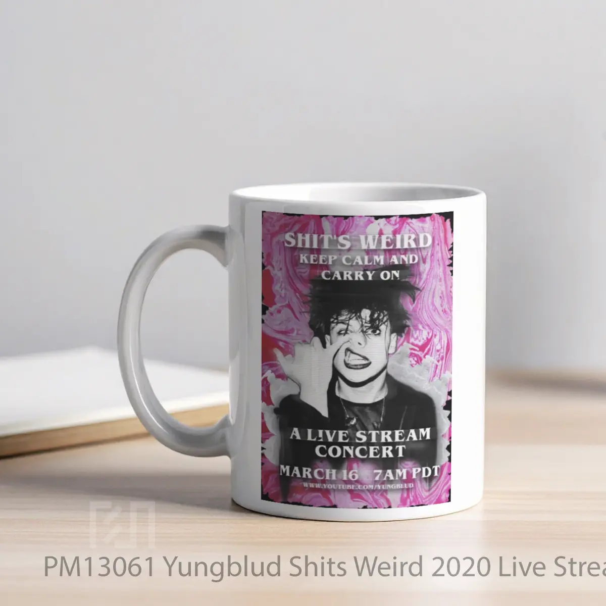 Mug Yungblud Shits Weird 2020 Live Stream MPM13061 - All-side / Desain