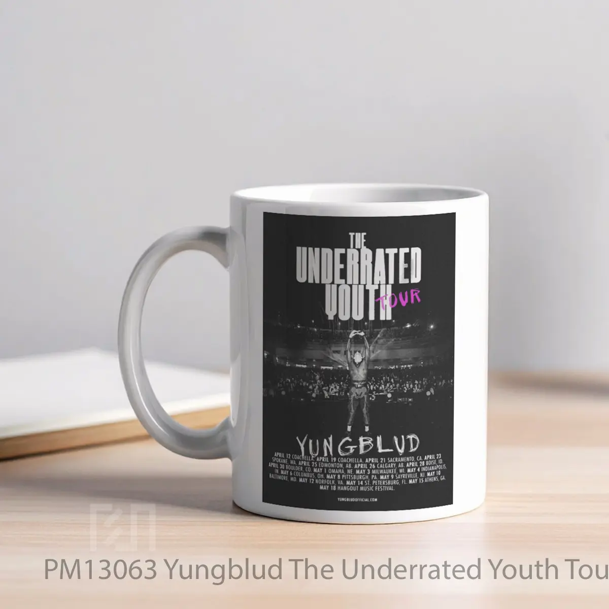 Mug Yungblud The Underrated Youth Tour MPM13063 - All-side / Desain