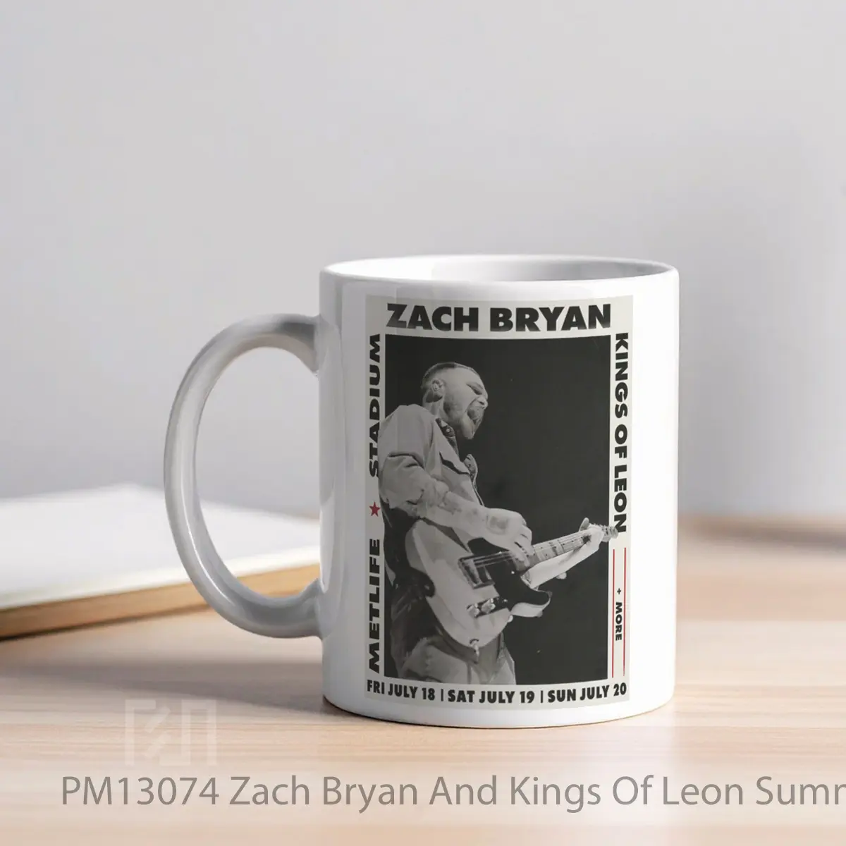 Mug Zach Bryan And Kings Of Leon Summer Tour 2025 East Coast MPM13074 - All-side / Desain