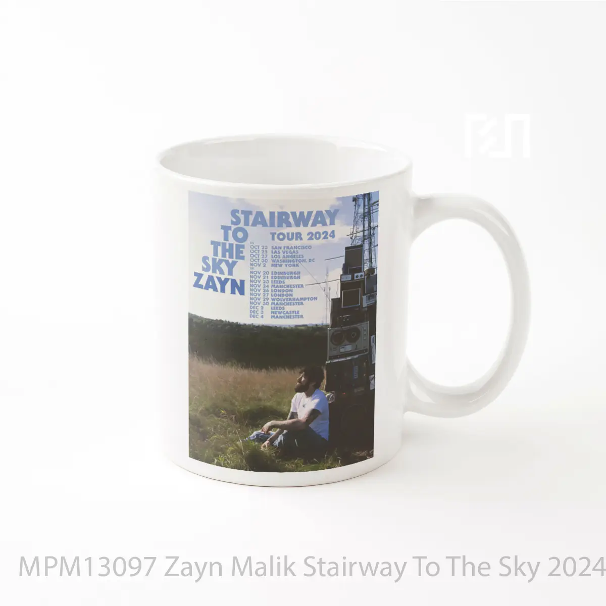 Mug Zayn Malik Stairway To The Sky 2024 Uk Europe Tour MPM13097