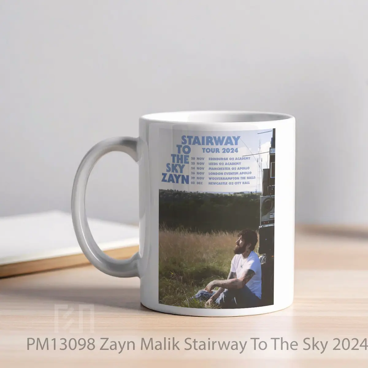 Mug Zayn Malik Stairway To The Sky 2024 Uk Tour MPM13098 - All-side / Desain