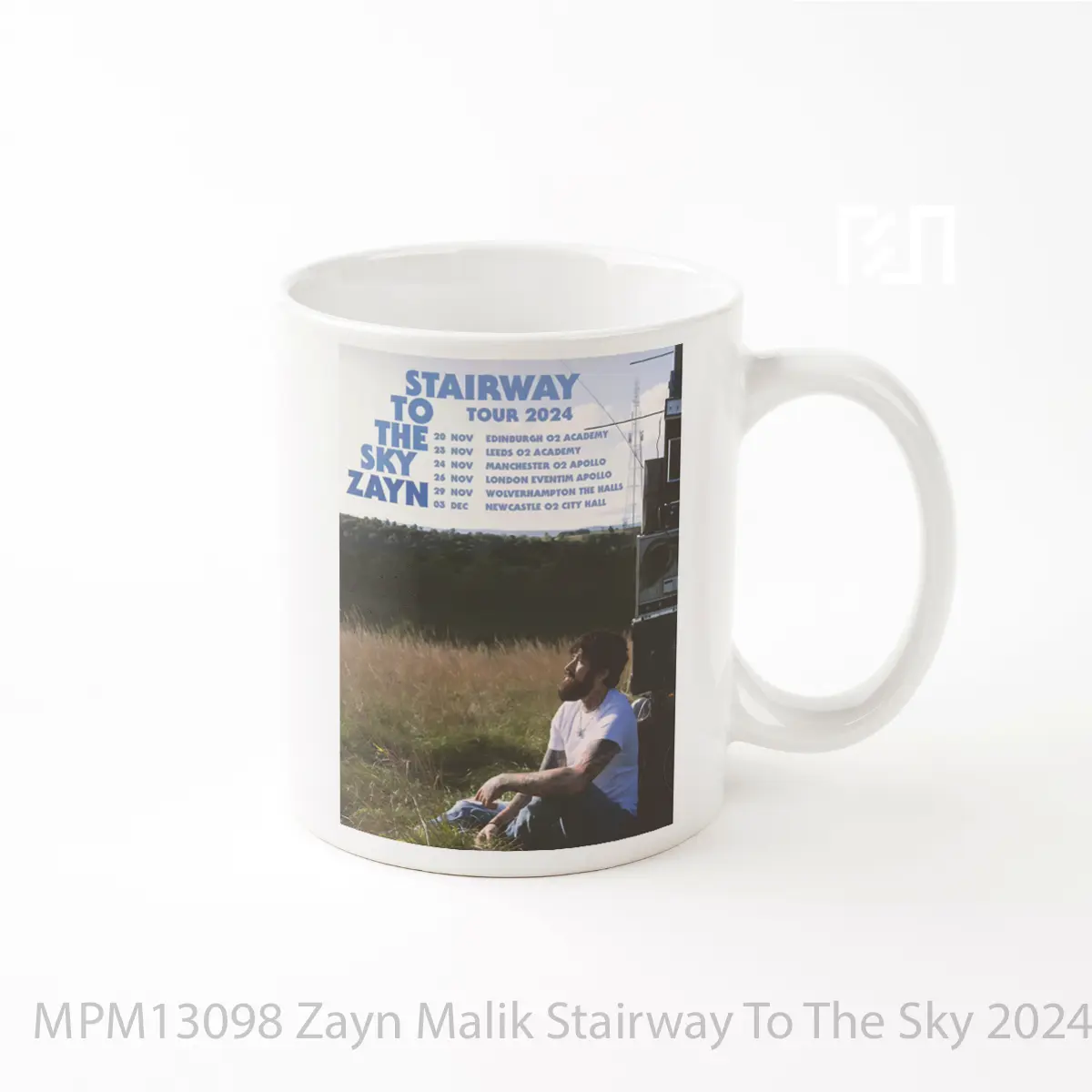 Mug Zayn Malik Stairway To The Sky 2024 Uk Tour MPM13098