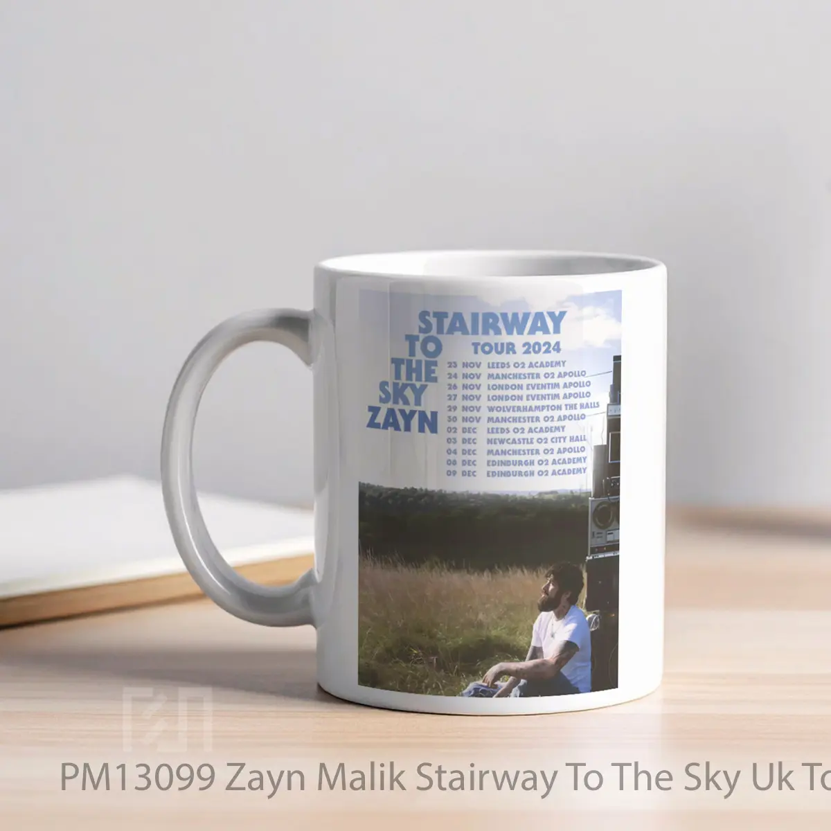 Mug Zayn Malik Stairway To The Sky Uk Tour 2024 November December MPM13099 - All-side / Desain