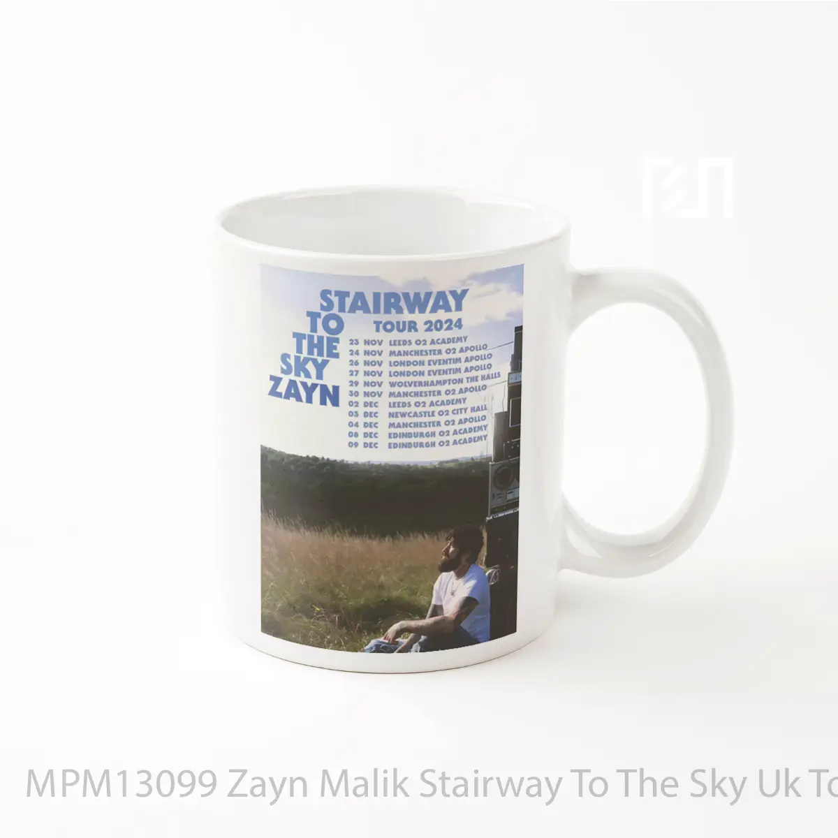 Mug Zayn Malik Stairway To The Sky Uk Tour 2024 November December MPM13099