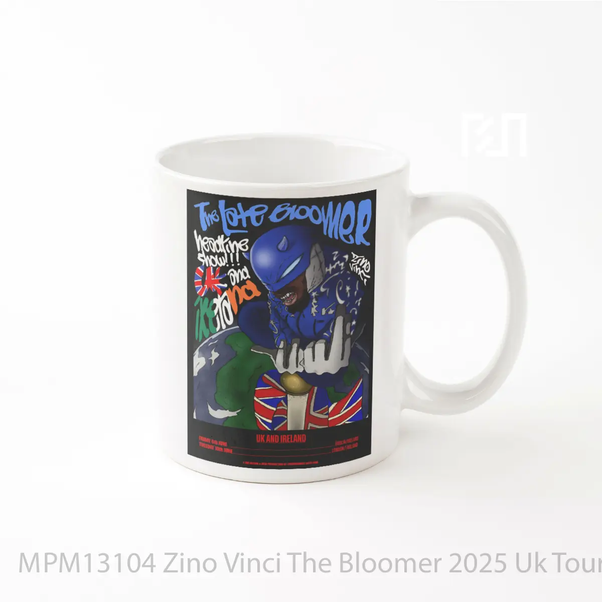 Mug Zino Vinci The Bloomer 2025 Uk Tour MPM13104