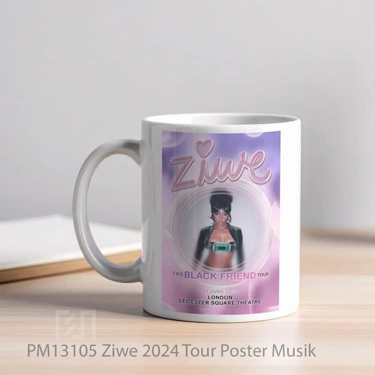 Mug Ziwe 2024 Tour MPM13105 - All-side / Desain