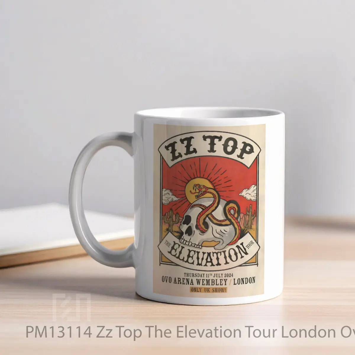 Mug Zz Top The Elevation Tour London Ovo Arena Wembley MPM13114 - All-side / Desain