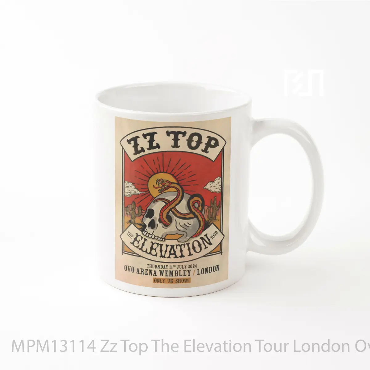 Mug Zz Top The Elevation Tour London Ovo Arena Wembley MPM13114