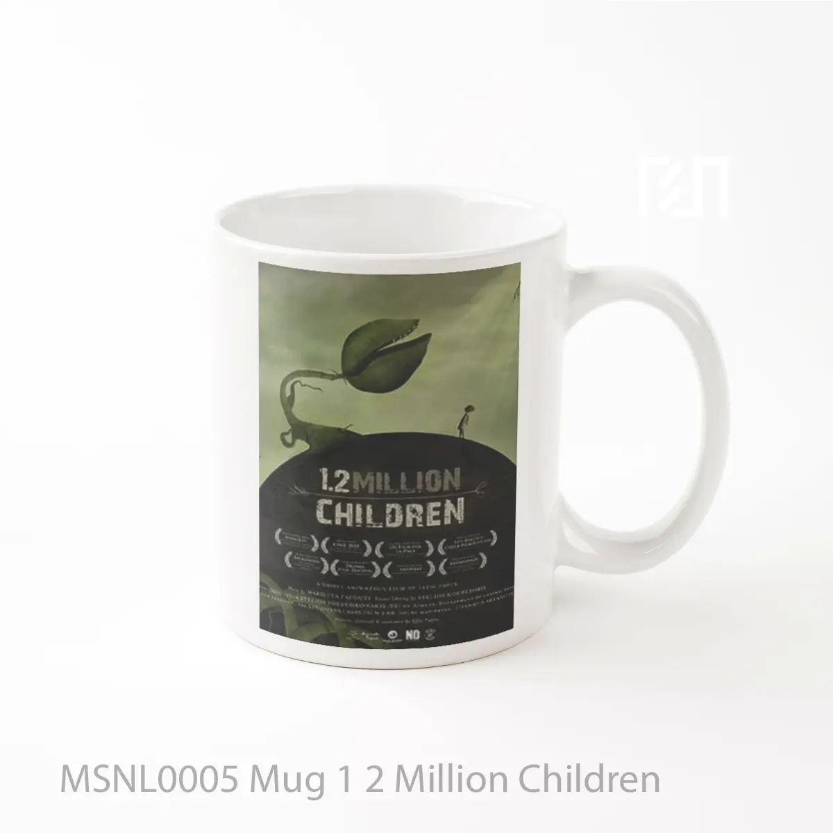 Mug 1 2 Million Children Gelas Keramik Tema Film MSNL0005