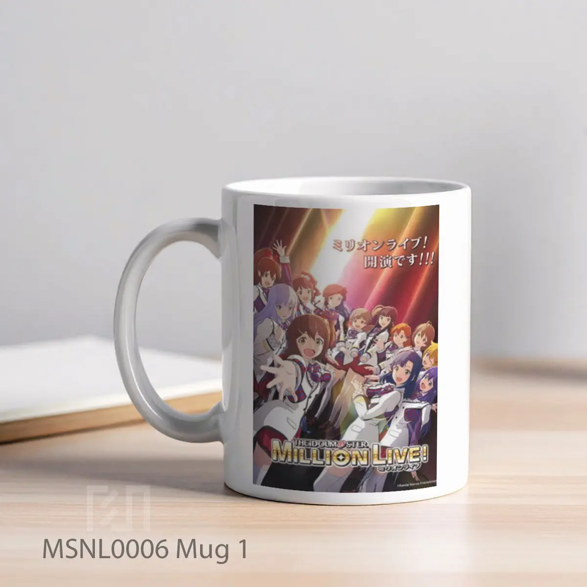 Mug 1 Gelas Keramik Tema Film MSNL0006 - Tampak Kiri