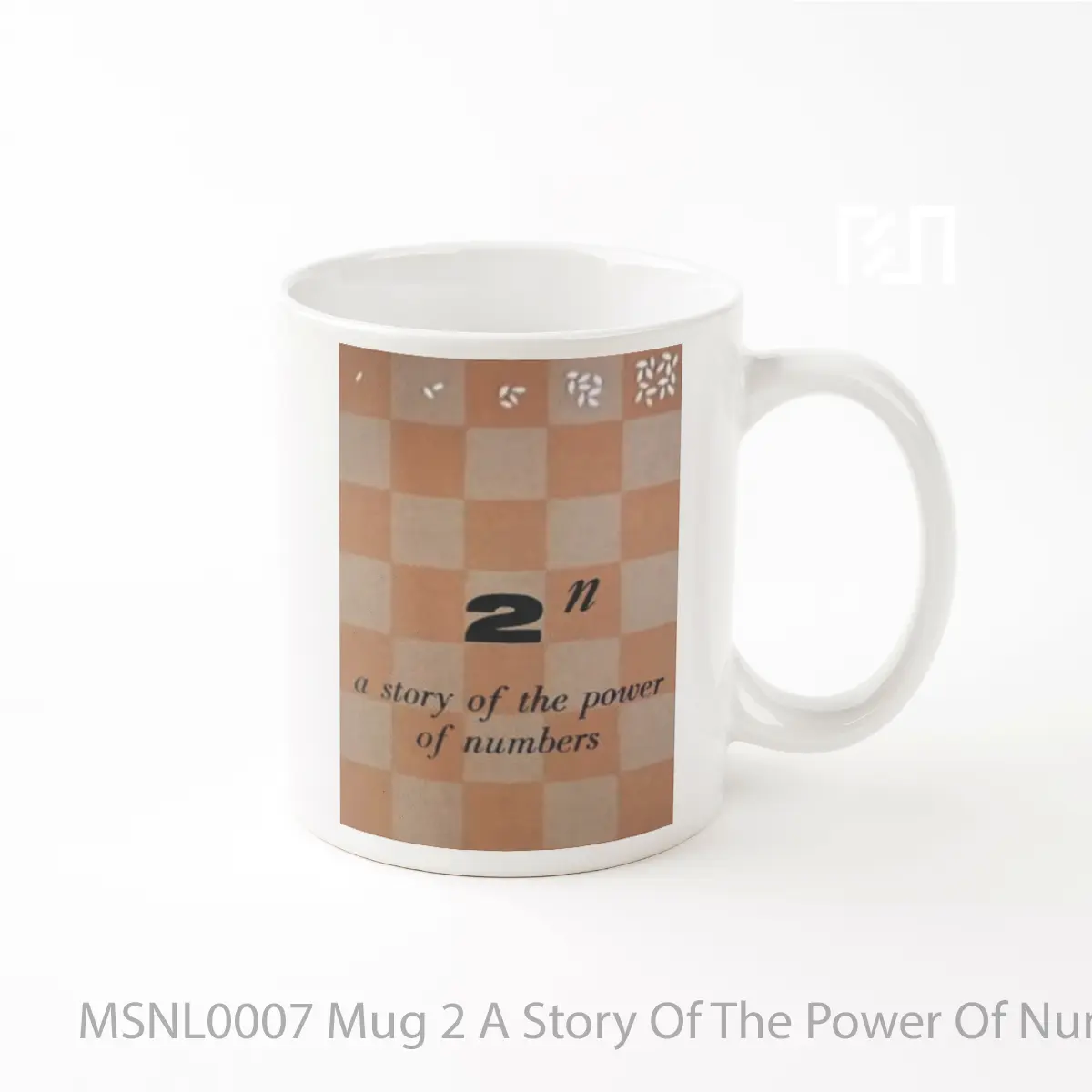 Mug 2 A Story Of The Power Of Numbers Gelas Keramik Tema Film MSNL0007