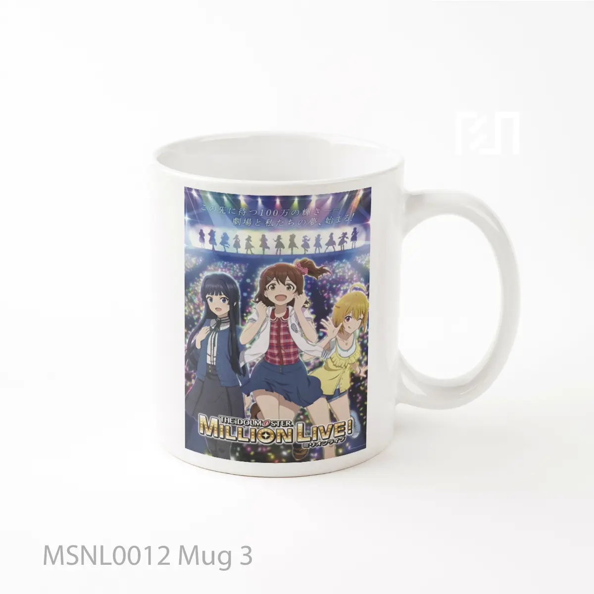 Mug Keramik Premium SNI - Mug 3 Gelas Keramik Tema Film MSNL0012