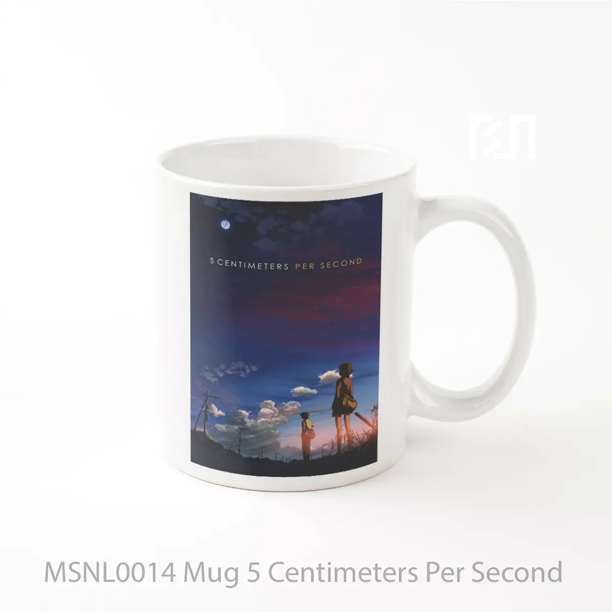 Mug 5 Centimeters Per Second Gelas Keramik Tema Film MSNL0014