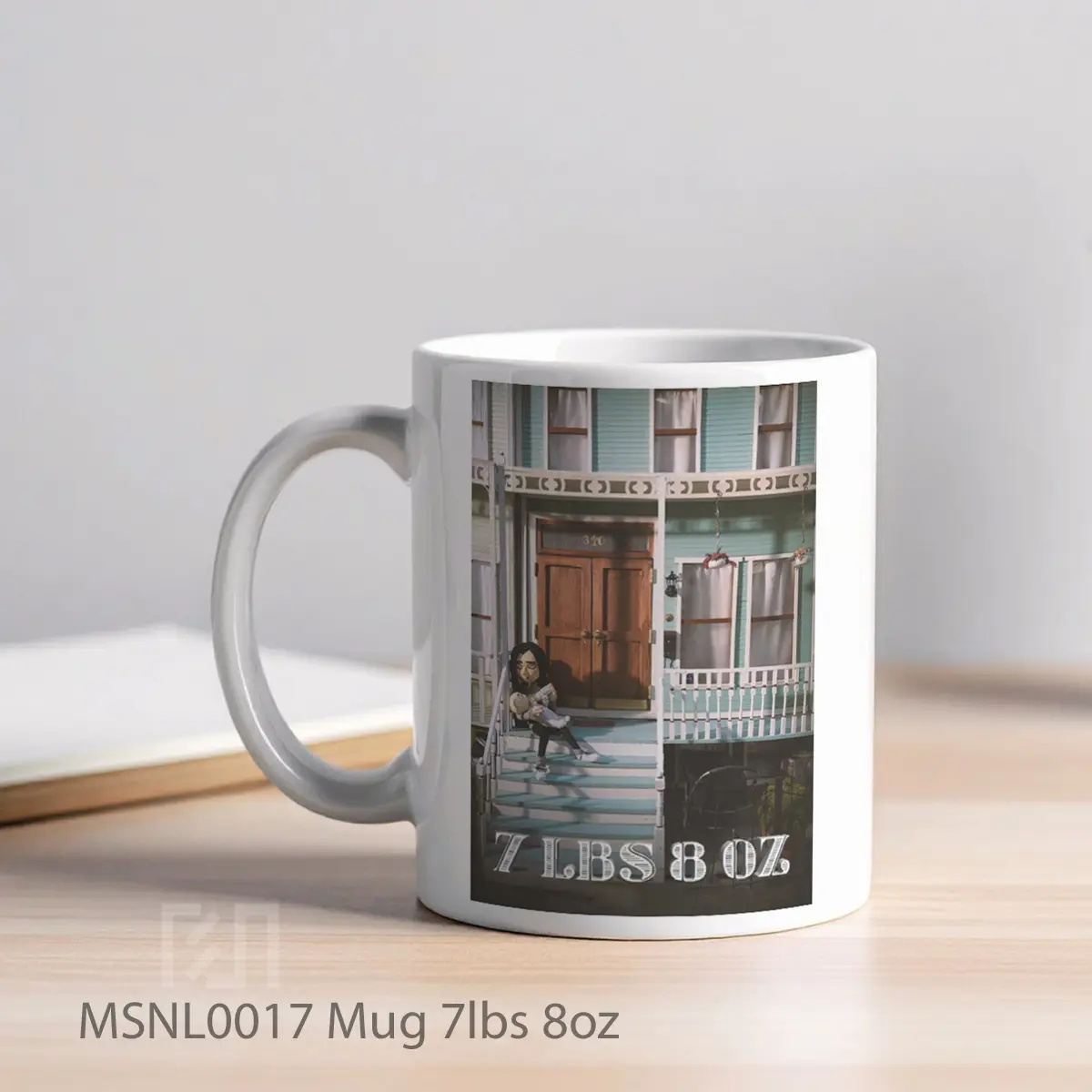 Mug 7lbs 8oz Gelas Keramik Tema Film MSNL0017 - Tampak Kiri