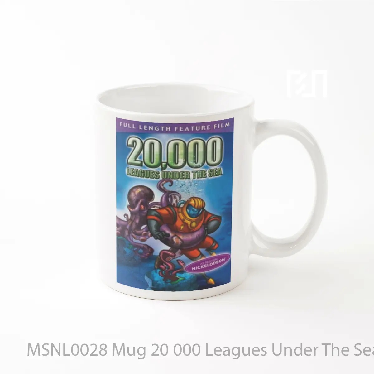 Mug 20 000 Leagues Under The Sea V4 Gelas Keramik Tema Film MSNL0028