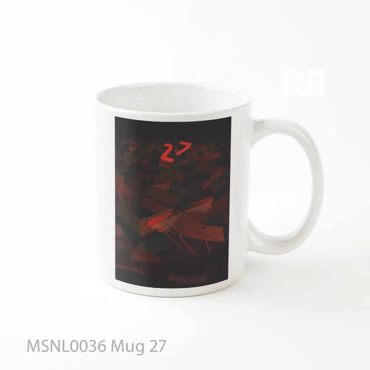 Mug 27 Gelas Keramik Tema Film MSNL0036