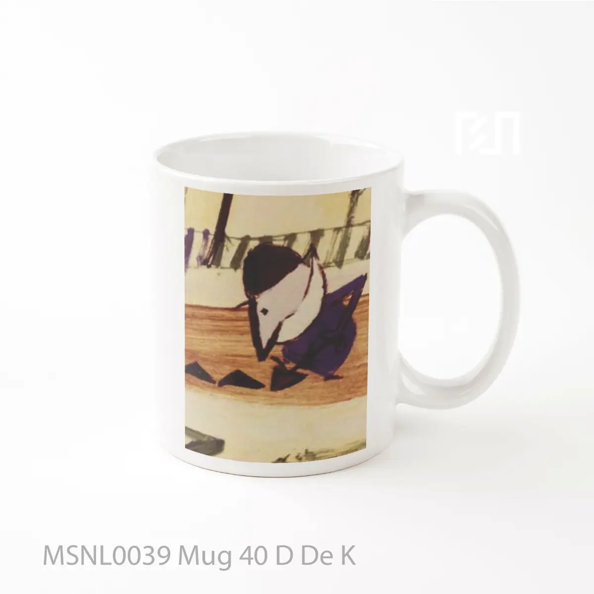Mug 40 D De K Gelas Keramik Tema Film MSNL0039