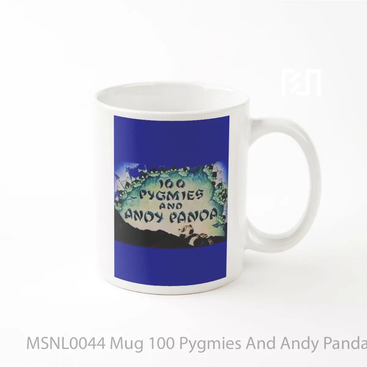 Mug 100 Pygmies And Andy Panda Gelas Keramik Tema Film MSNL0044