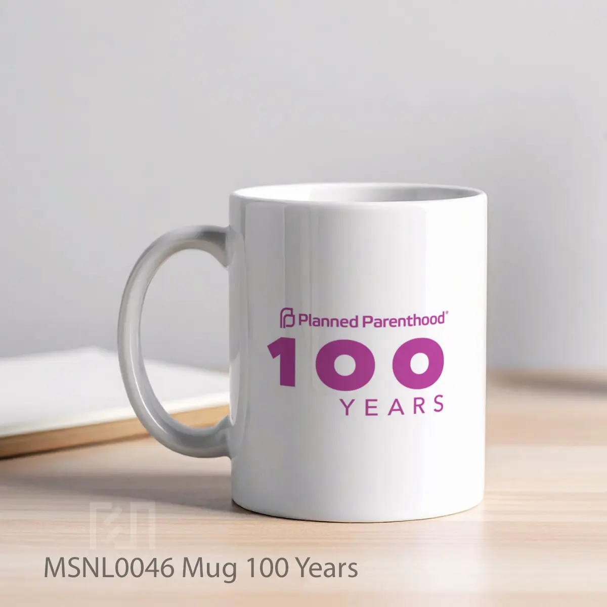 Mug 100 Years Gelas Keramik Tema Film MSNL0046 - Tampak Kiri