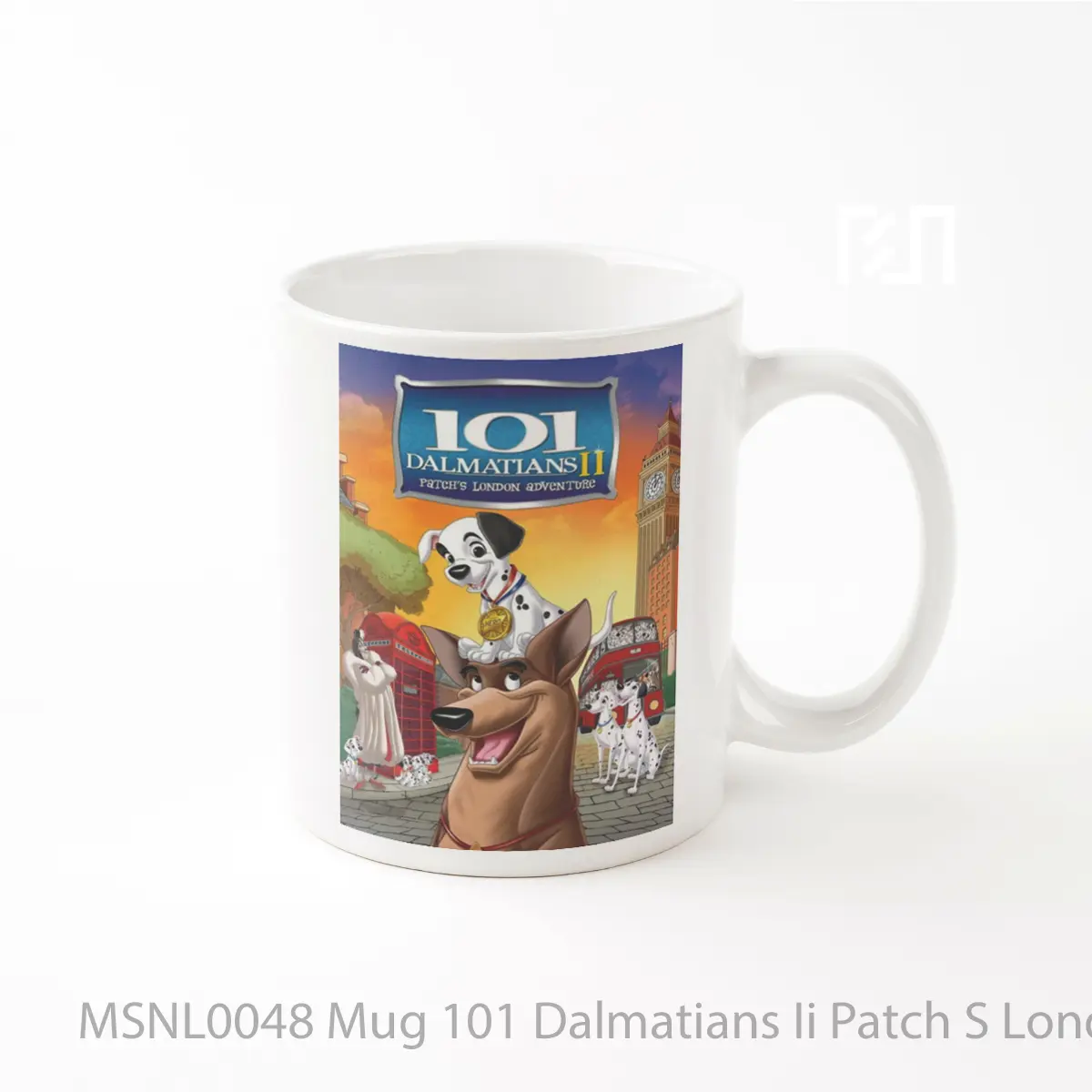 Mug 101 Dalmatians Ii Patch S London Adventure Gelas Keramik Tema Film MSNL0048
