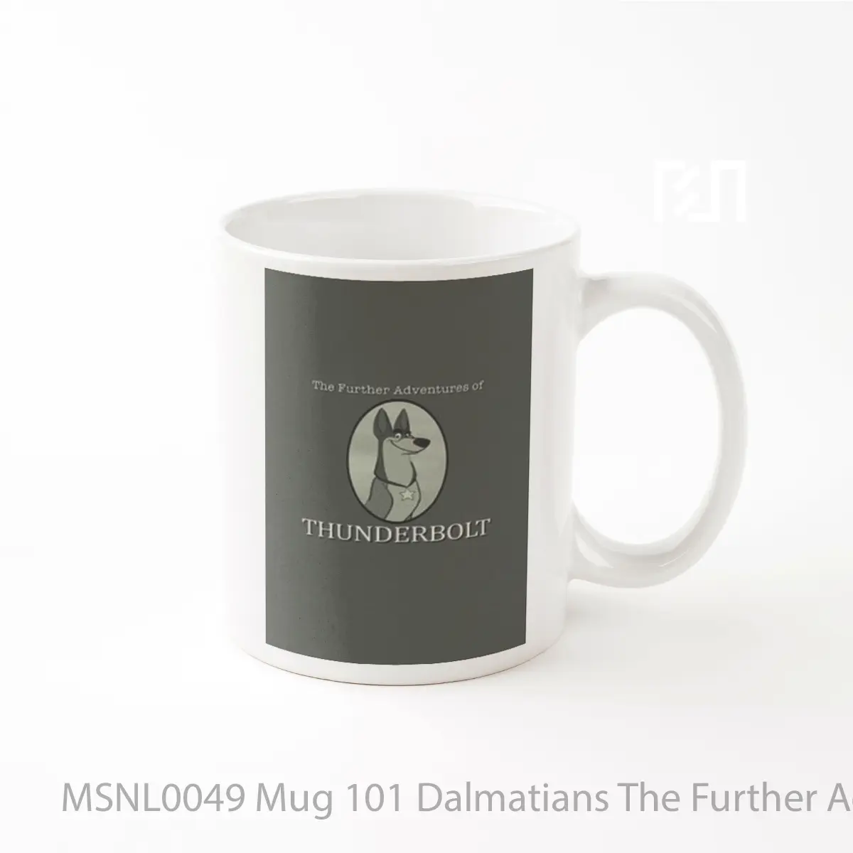 Mug 101 Dalmatians The Further Adventures Of Thunderbolt Gelas Keramik Tema Film MSNL0049