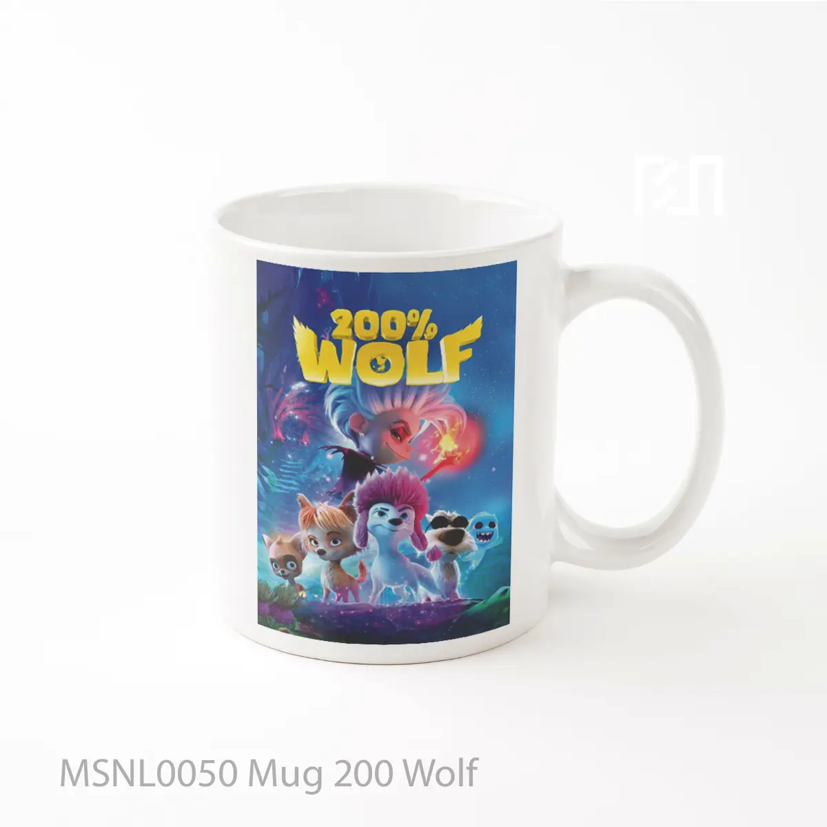 Mug 200 Wolf Gelas Keramik Tema Film MSNL0050