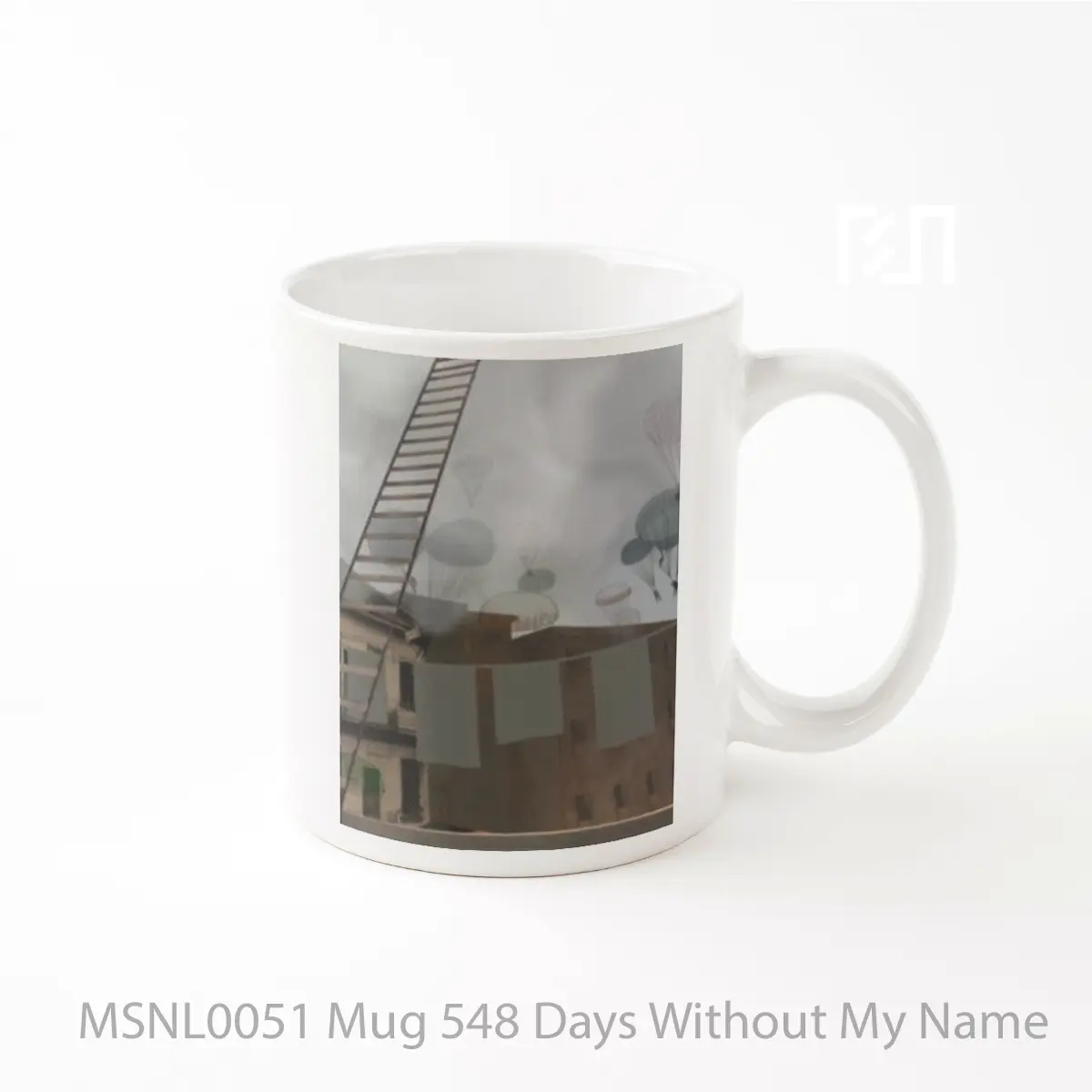 Mug 548 Days Without My Name Gelas Keramik Tema Film MSNL0051