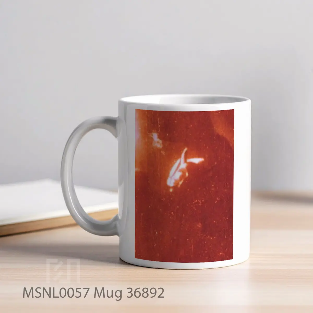 Mug 36892 Gelas Keramik Tema Film MSNL0057 - Tampak Kiri