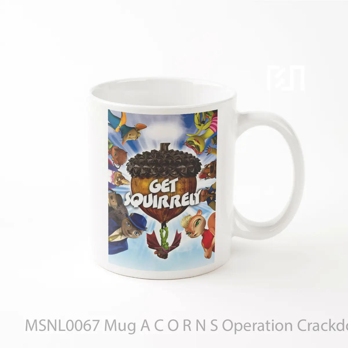 Mug A C O R N S Operation Crackdown Gelas Keramik Tema Film MSNL0067