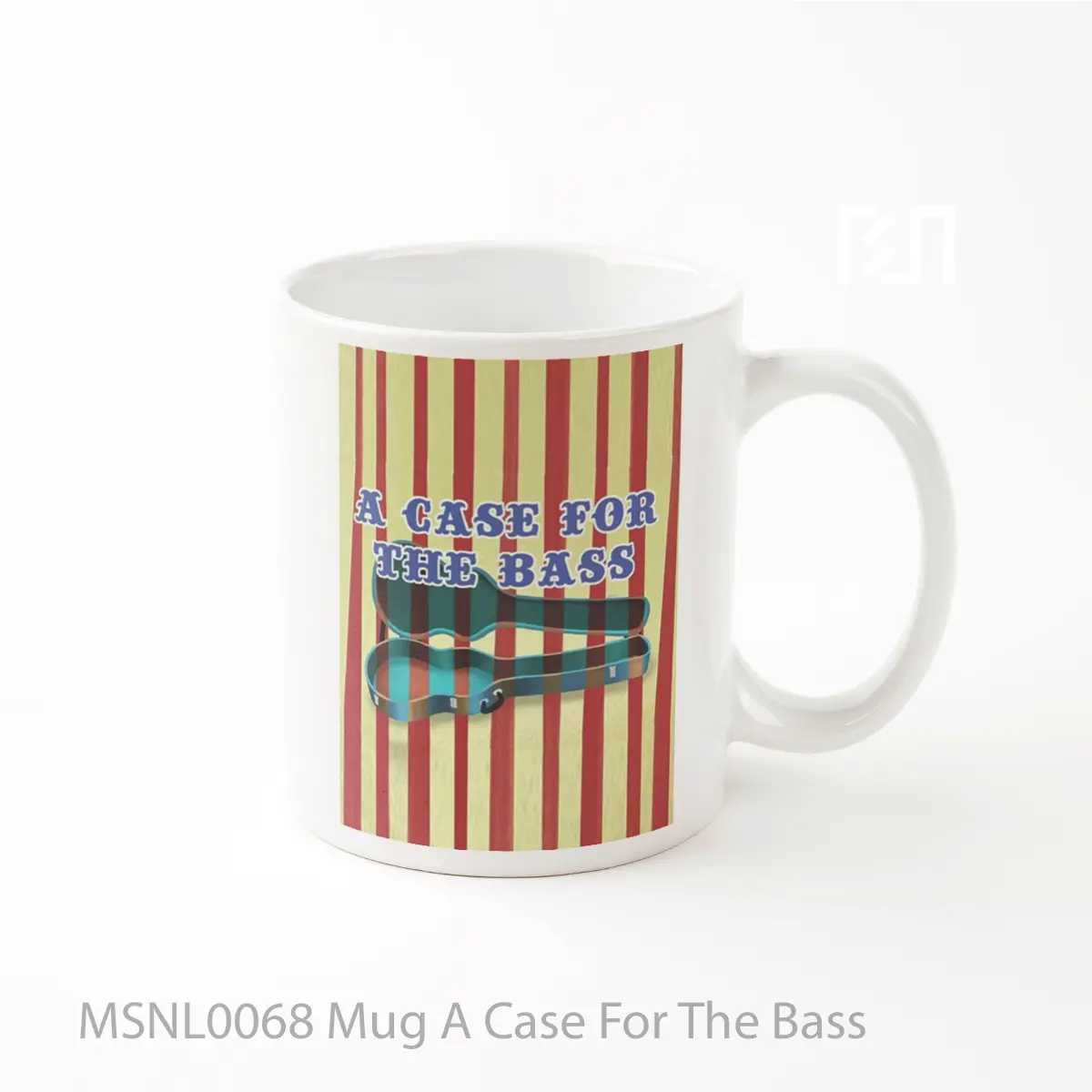 Mug A Case For The Bass Gelas Keramik Tema Film MSNL0068