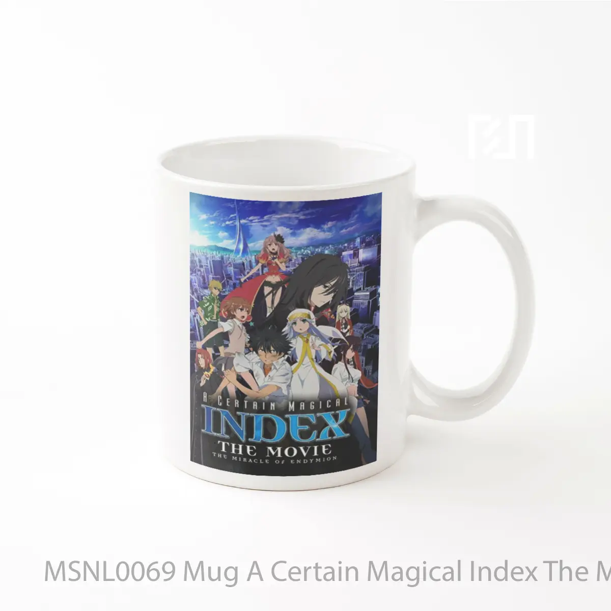 Mug A Certain Magical Index The Miracle Of Endymion Gelas Keramik Tema Film MSNL0069