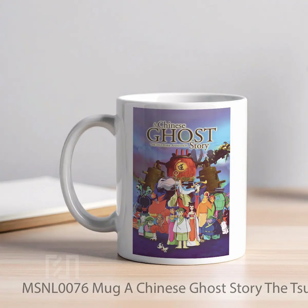 Mug A Chinese Ghost Story The Tsui Hark Animation Gelas Keramik Tema Film MSNL0076 - Tampak Kiri